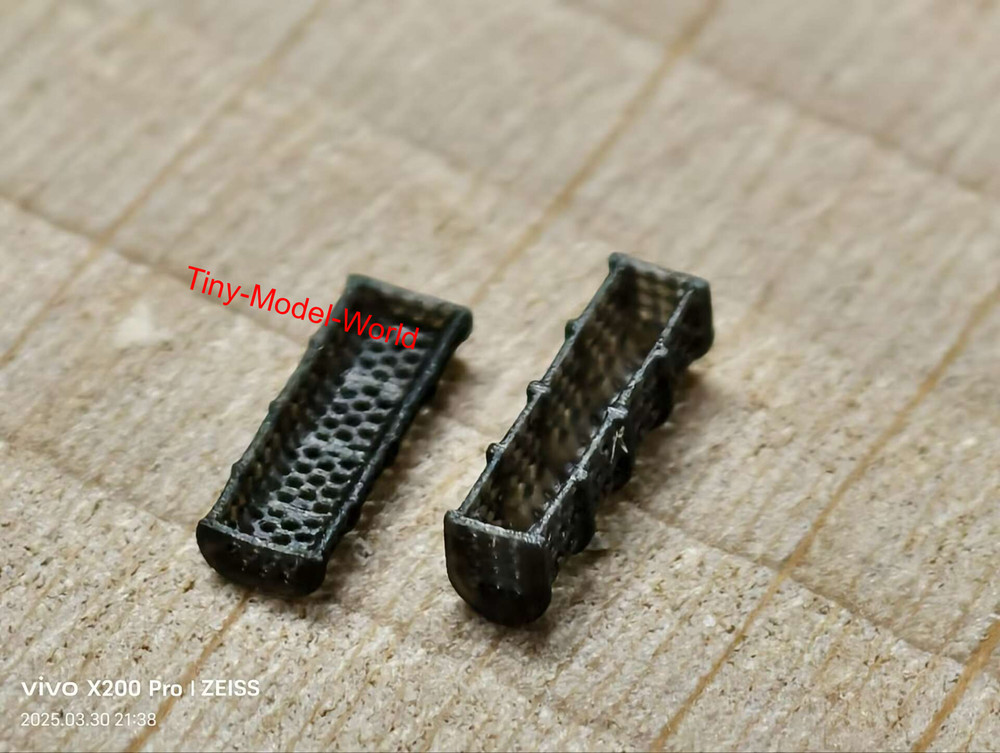 3D Printed 1/700 US Navy Floater Nets Basket Side Unpainted model