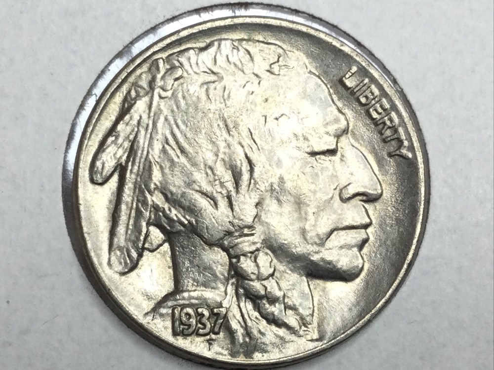 1937 Buffalo Nickel in uncirculated