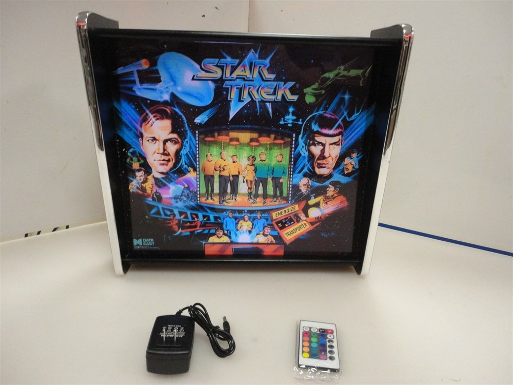 Star Trek Data East Pinball Head LED Display light box
