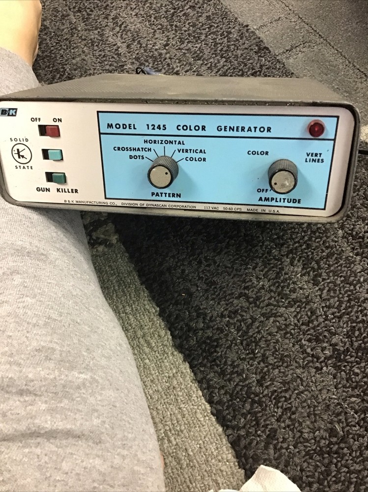 Vintage Dynascan B&K Model 1245 Color Generator