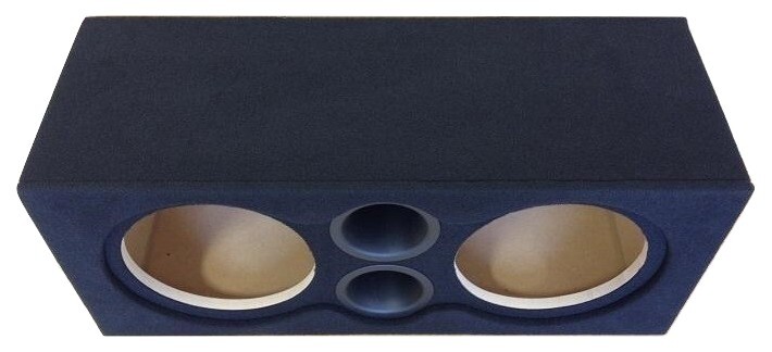 Custom Ported Sub Box Speake Enclosure for 2 12" DC Audio Level 4 / 5 Subs