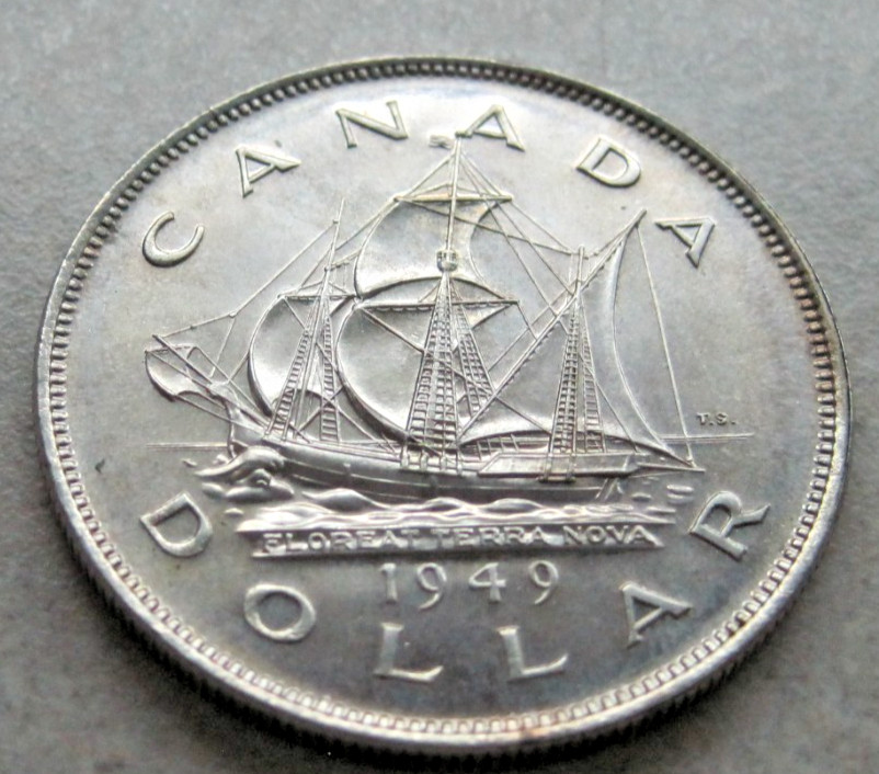 1949 Canada Silver Dollar - GEM!!