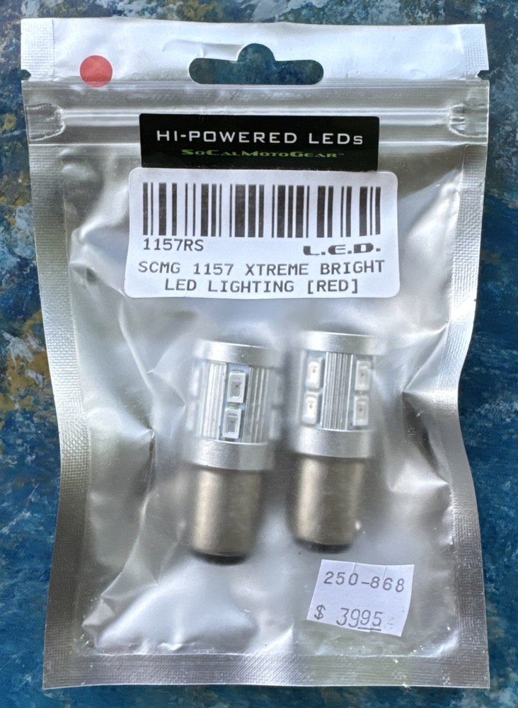 PathFinder 1157 Red LED Bulb Set, High Performance LED Bulbs 2pcs
