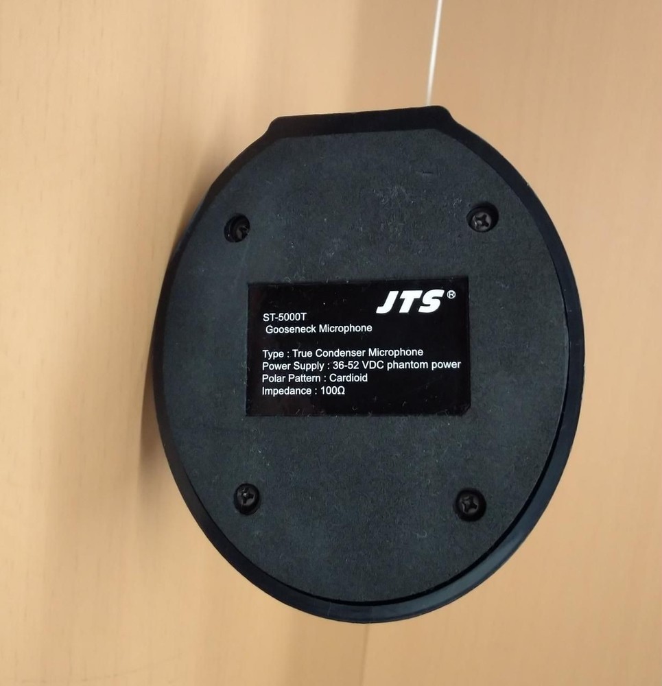 JTS Capacitor- Microphone ST-5000T Used
