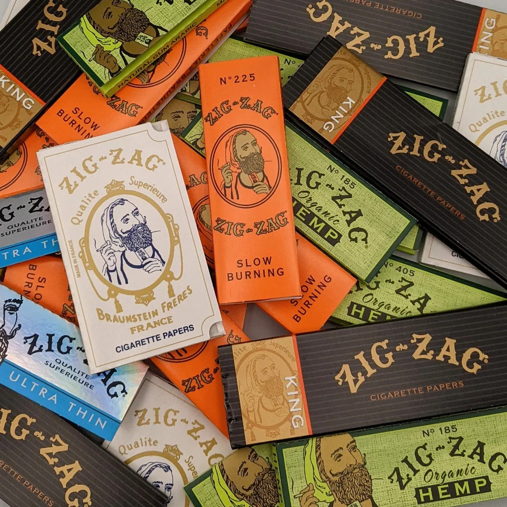 Zig-Zag Cigarette Roller 70mm | Classic Manual Rolling Machine 6 Pack