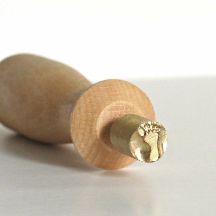 Lampwork Tool - Footprint Stamp for Glass Beads Making