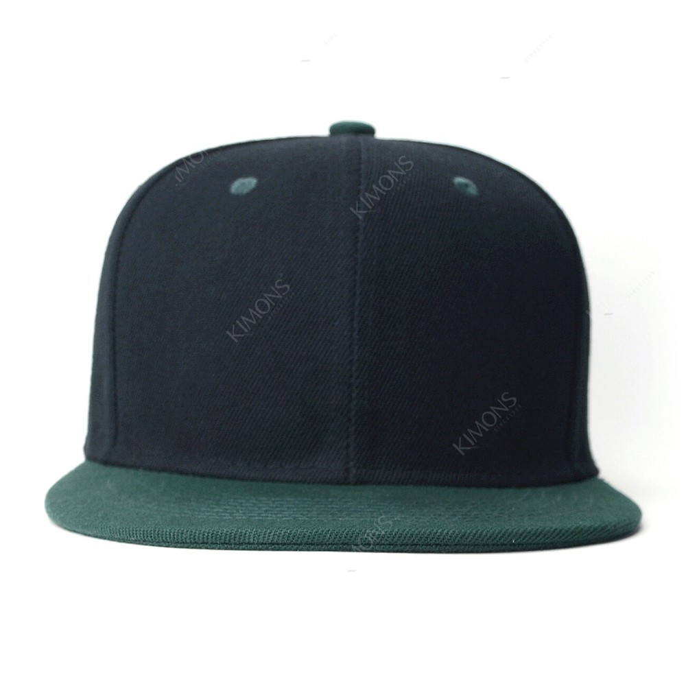 Snapback Hat Trucker Flat Baseball Cap Solid Plain Blank Men Hip Hop Army CS