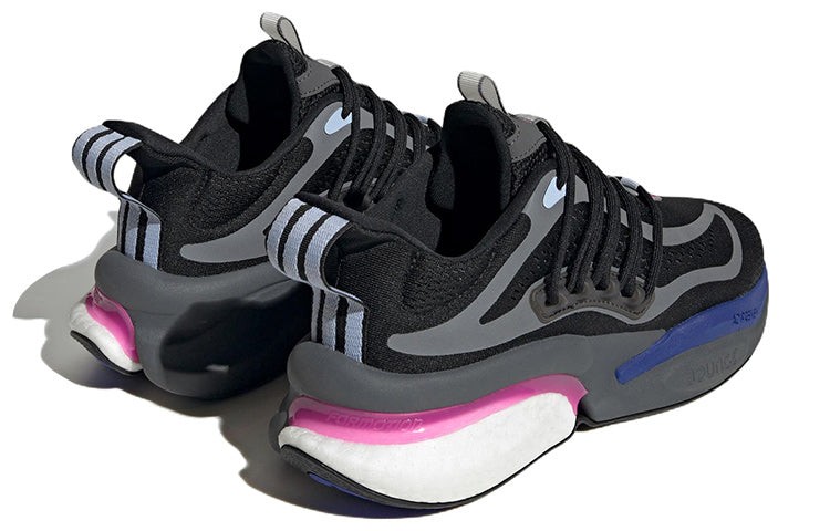 adidas AlphaBoost V1 'Black Blue Fuchsia'