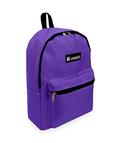 Basic Backpack, One Size Dark Purple