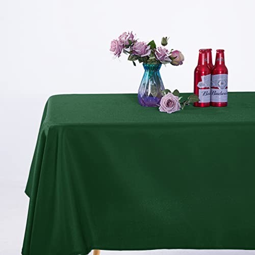 2-Pack 60x102 Inch Rectangular Tablecloths - Durable Polyester for Weddings, Ban