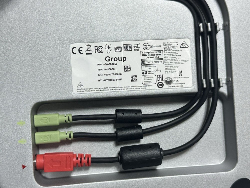 Logitech Group Video Conferencing Bundle w/ Expansion Mics 960-001060- FREE SHIP