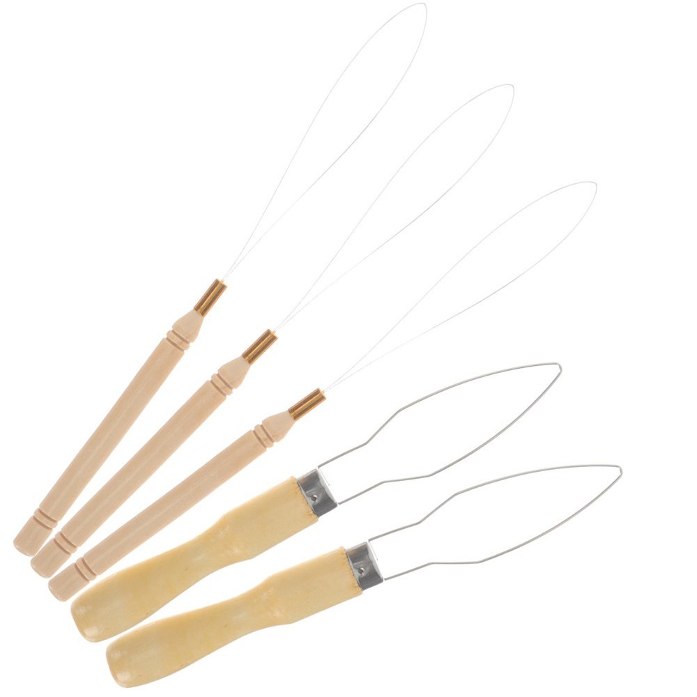 5 Pcs Wire Threader Beading Device Sewing and Embroidery Craft Tools