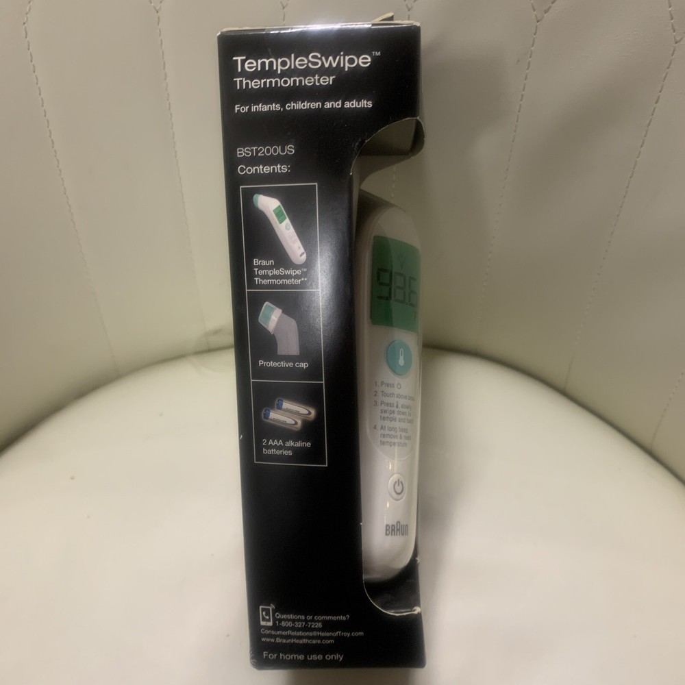 Braun Digital TempleSwipe Thermometer