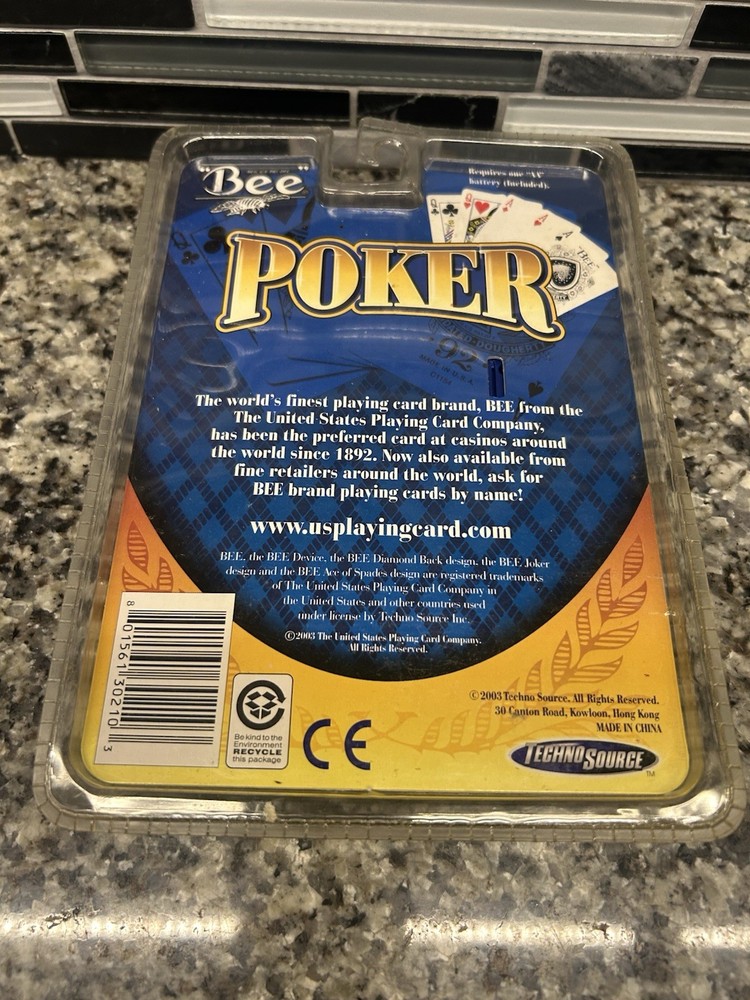 Bee Solitaire Electronic Game Handheld Portable Techno Source New & Sealed 2003