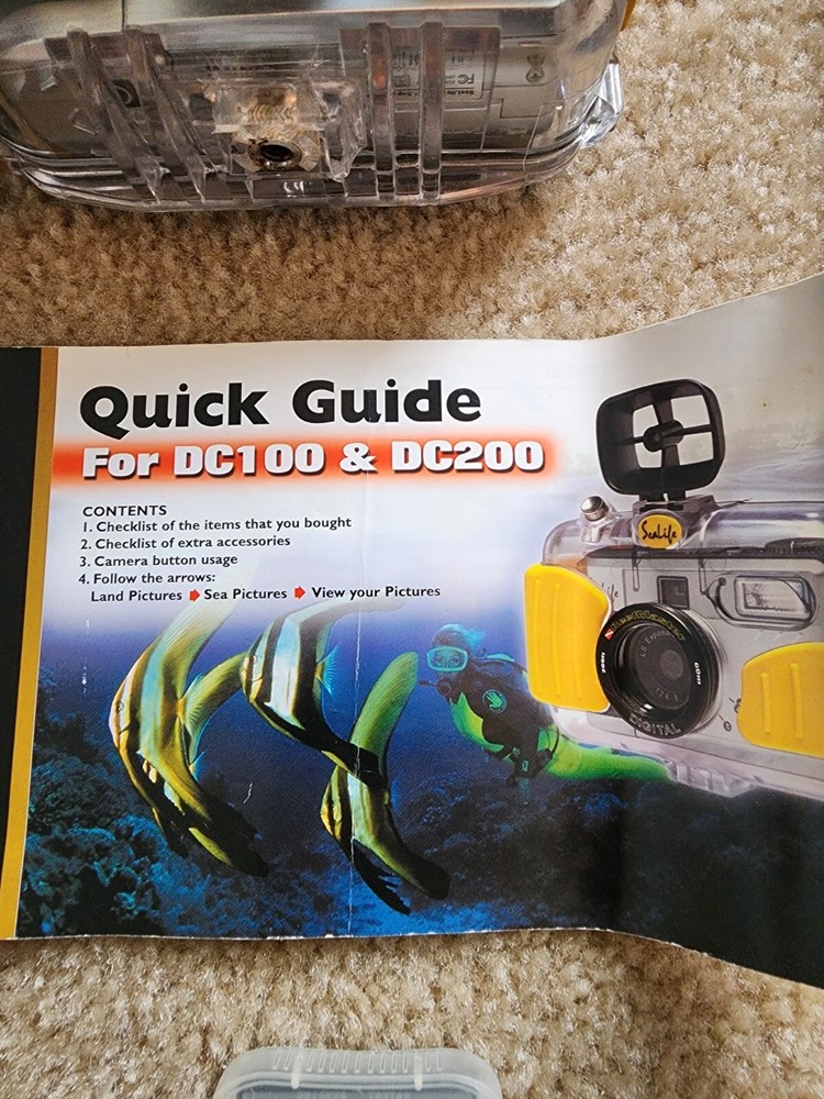 ReefMaster SeaLife DC100 1.3MP Digital Camera IOB