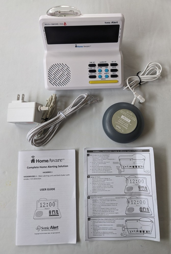 HomeAware Model HA360MK Complete Home Alerting Solution New Open Box