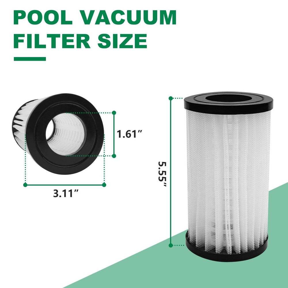 PROSOCOOL Energy Filter Element R0374600 Replacement for Jandy Black white