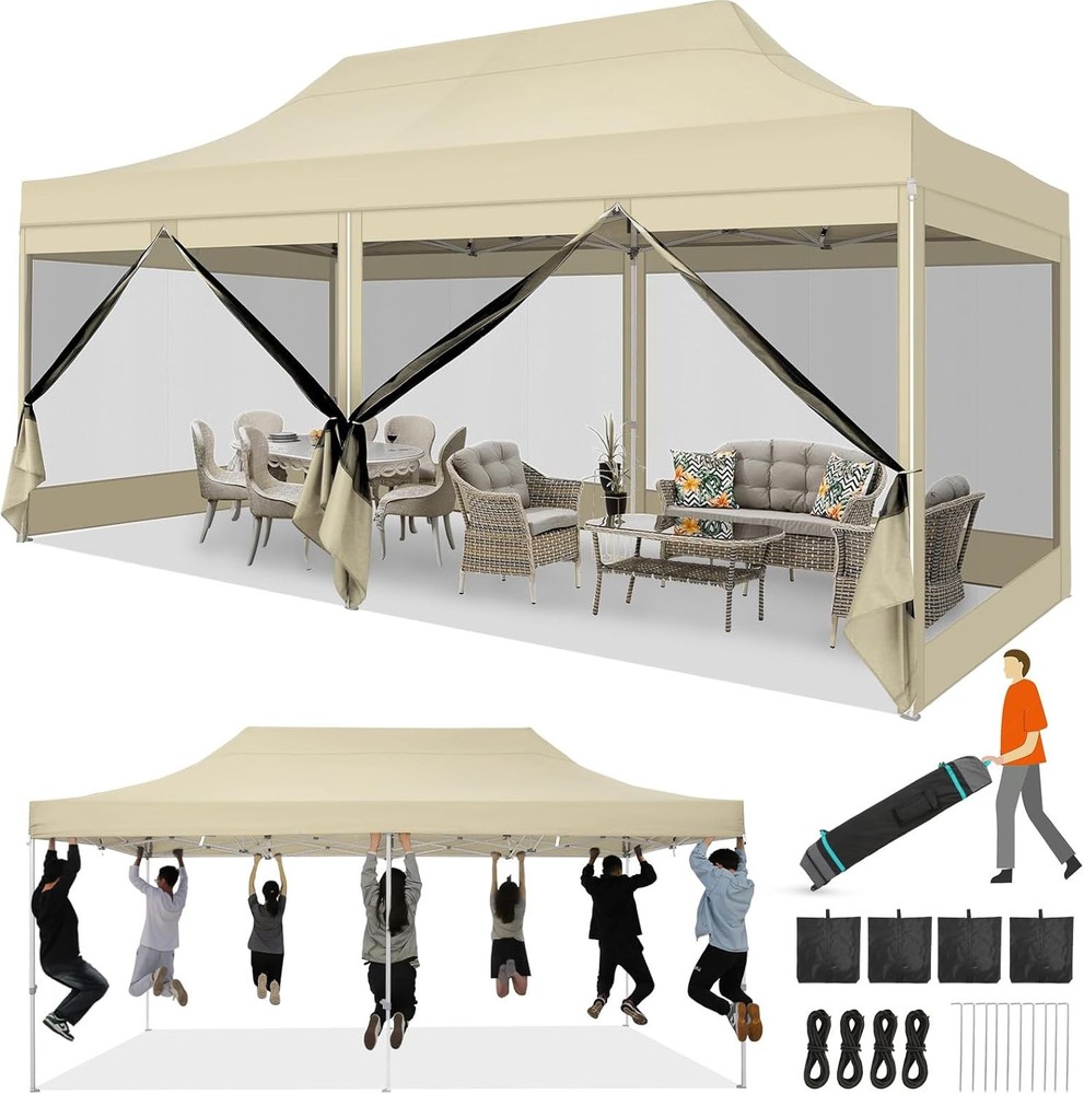 Carport Canopy Replacement 10x20 White