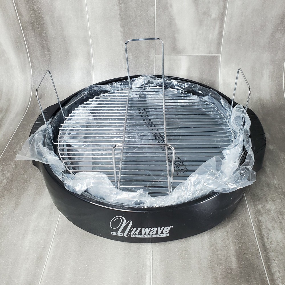 NuWave Pro Infrared Oven Model 20357 Replacement Part Grill Rack & Drip Pan Base
