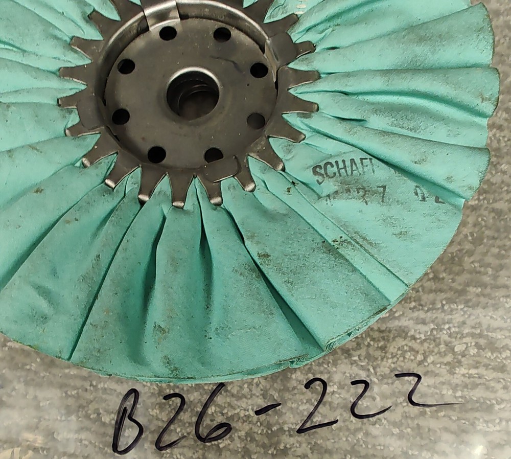 10" CLOTH BUFFING WHEEL 1" CENTER HUB 2 WHEELS