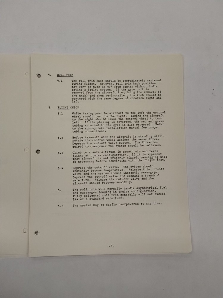 Brittain Mooney "Positive Control" Operation & Service Instructions 11990-Copy