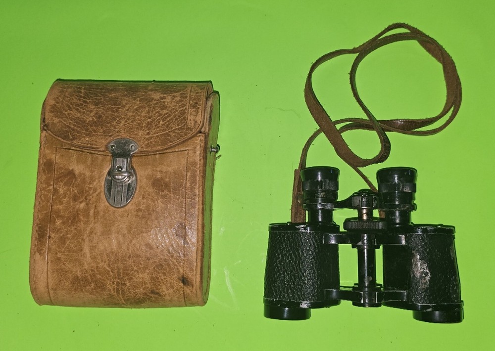 Vintage MAXIM Paris STEREO BINOCULARS W/ Case