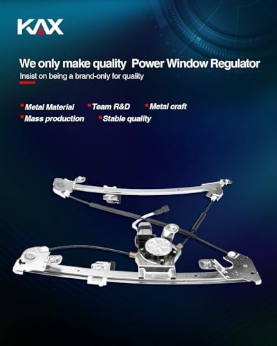 751-072 Power Window Regulator with Motor Front Left Driver Side Replacement
