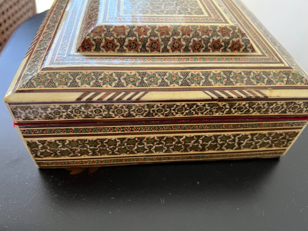 Persian Khatam Inlaid Micro Mosaic Box