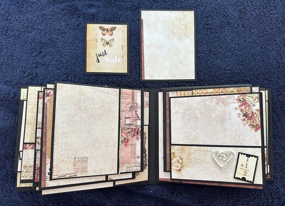 Handmade Album Using Prima Paperline