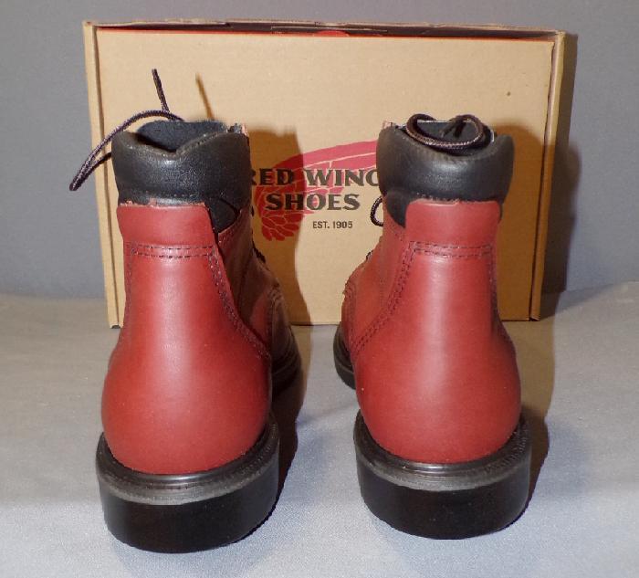 RED WING BOOTS SUPERSOLE RED MOC TOE 202 BOOT NEW IN BOX MULTIPLE SIZES n WIDTHS