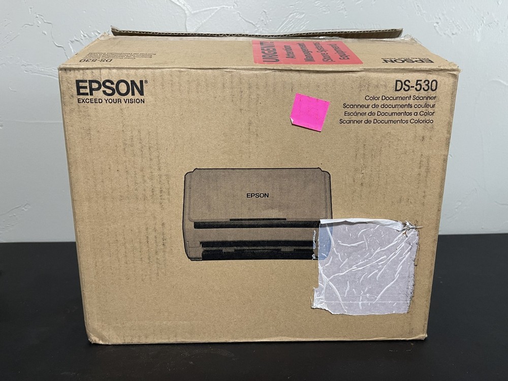 Epson Workforce DS-530 Desktop Pass-Thru Document Color Scanner