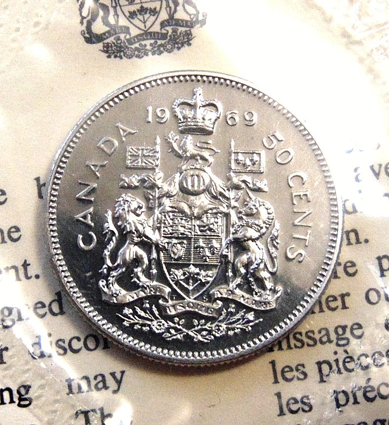 1969 Canada Centennial PL proof like coin SET UNC