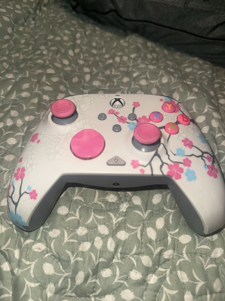 PDP Gaming Rematch Wired Controller for Xbox Series and PC in the Blossom design