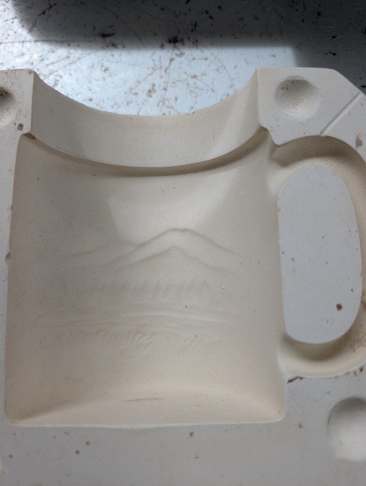 Elk Cup Mug Vintage Slip Casting Ceramic Mold
