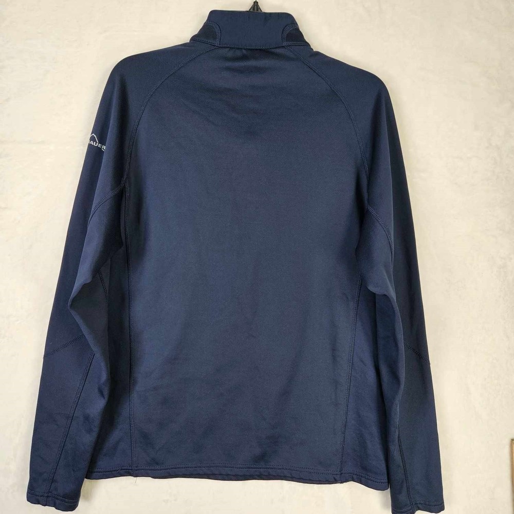 Eddie Bauer Active Jacket Mens Medium Pullover Zip-Pocket Dark Blue