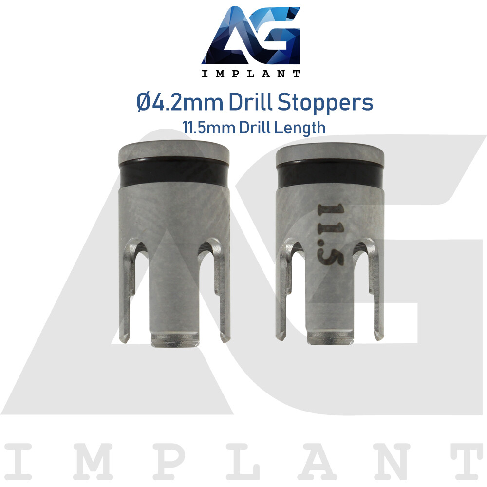 10 Drill Stoppers Ø4.2mm External Irrigation Tools Dental