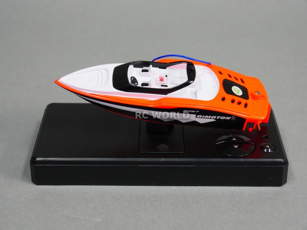 Remote Control RC Micro BOAT MINI RC Boat -RED - 27MHz