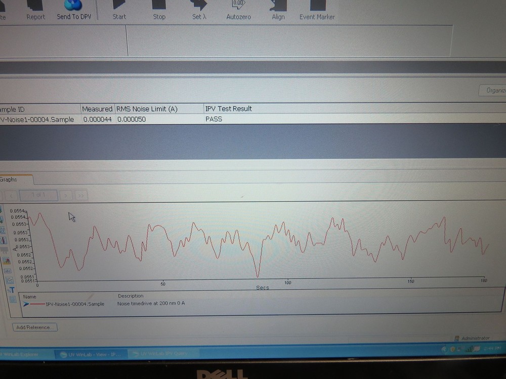 Perkin Elmer Lambda Bio 40 UV/Vis Spectrophotometer