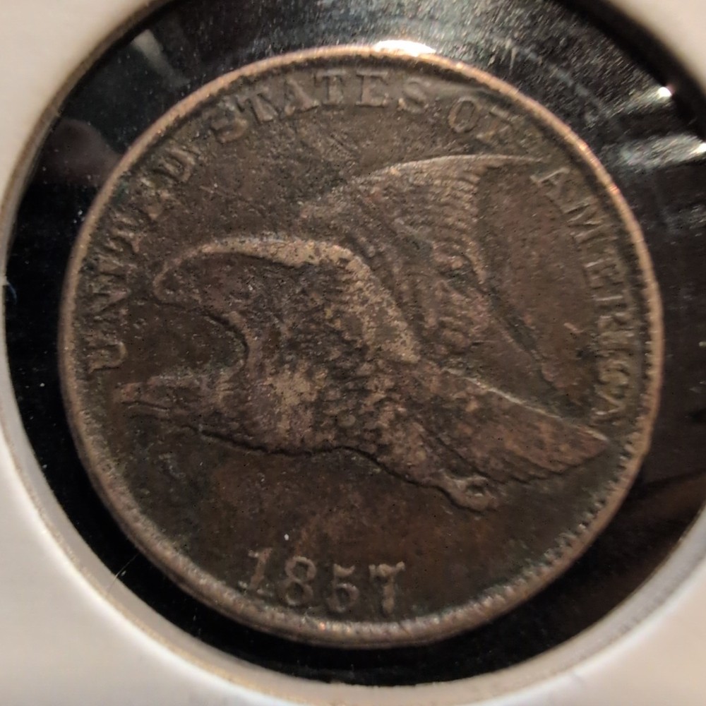 1857 1C Flying Eagle Cent