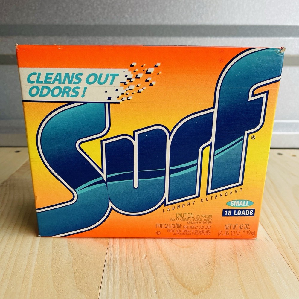 Vintage 1990’s Surf Laundry Detergent Small 18 Loads