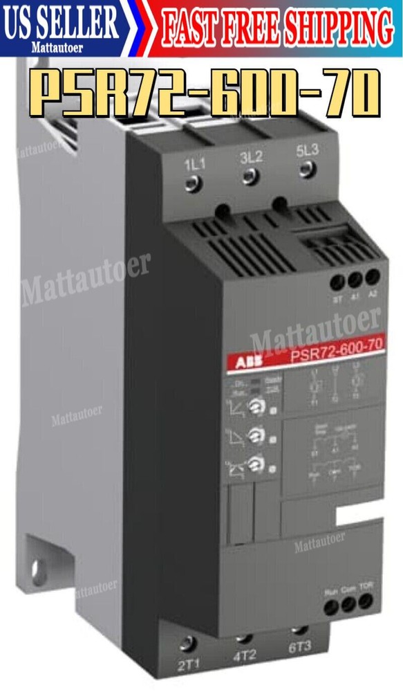 1pc ABB PSR72-600-70 Soft Starter 72A