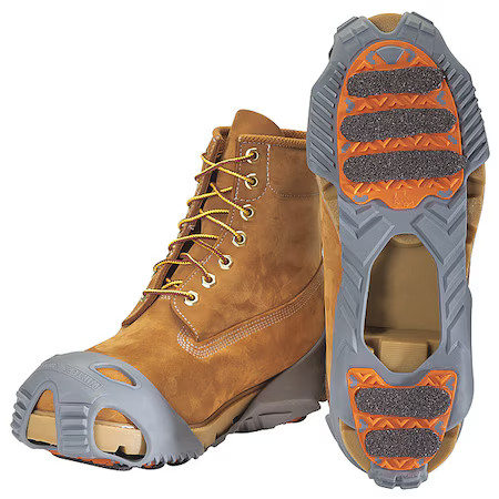 Winter Walking Jd6612-M Traction Device, Ball, Heel Coverage, Pull-On, Aluminum