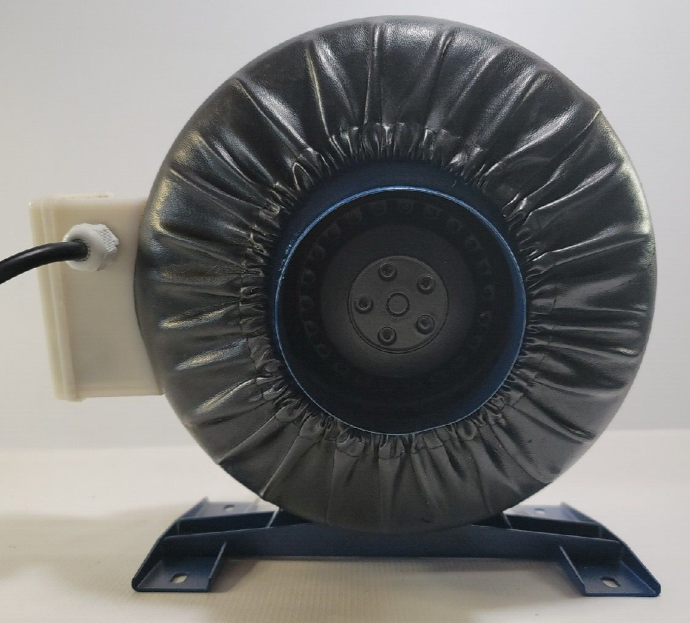 Ventech 190 CFM 6″ inch Inline Exhaust Blower Fan and Variable Speed Controller