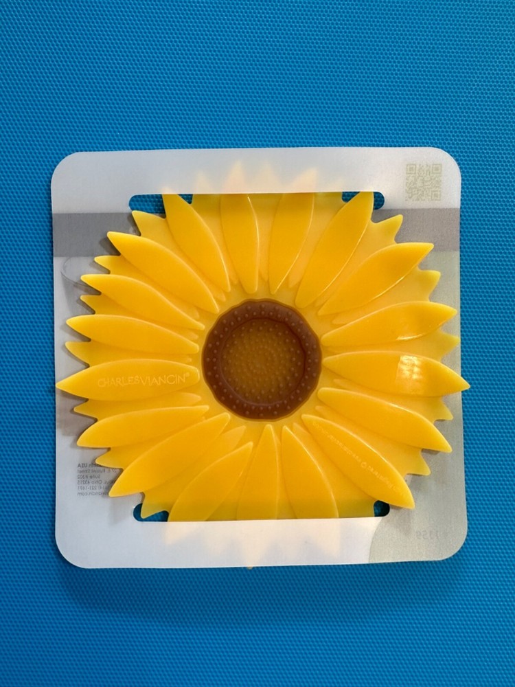 CHARLES VIANCIN Silicone Drink Coaster  ~ Sunflower 🌻🌻🌻🌻🌻