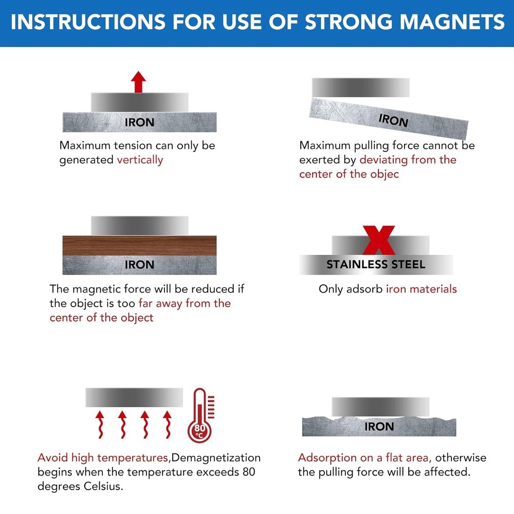 Strong Neodymium Magnet Pack