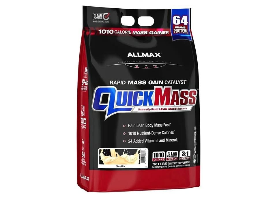 ALLMAX QUICKMASS Vanilla 10 lb