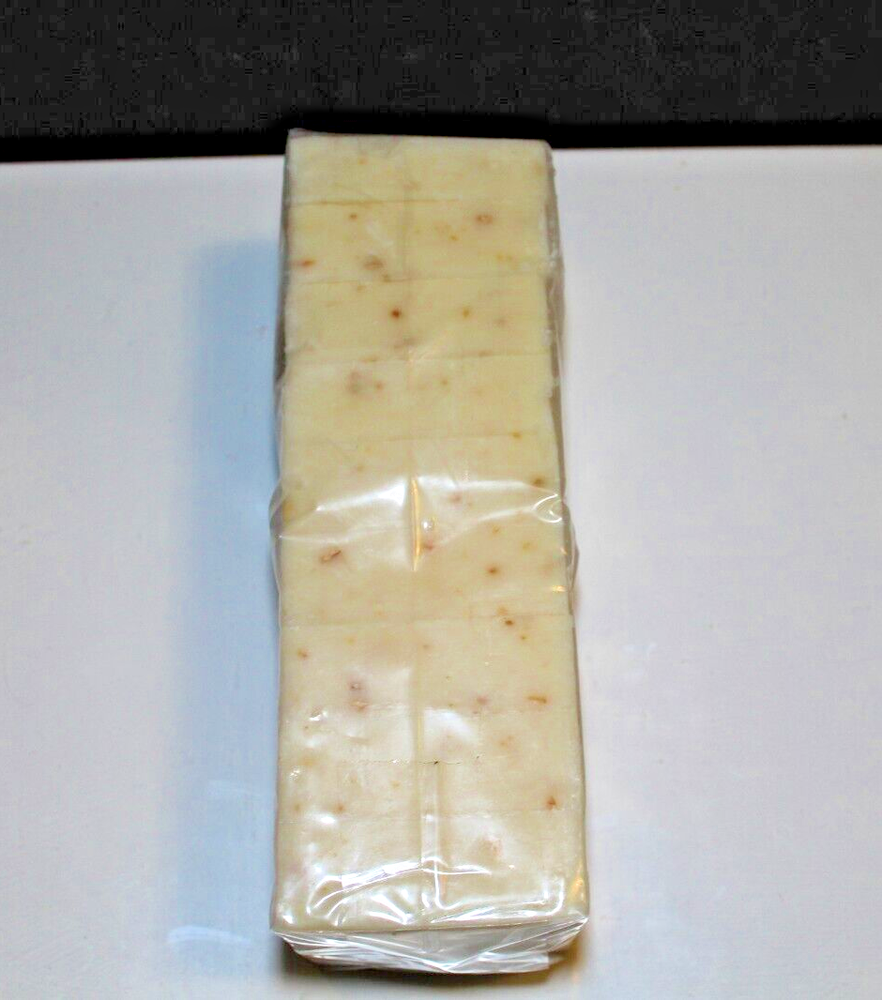Orange Aloe Special. Handmade soap loaf precut 9 bars