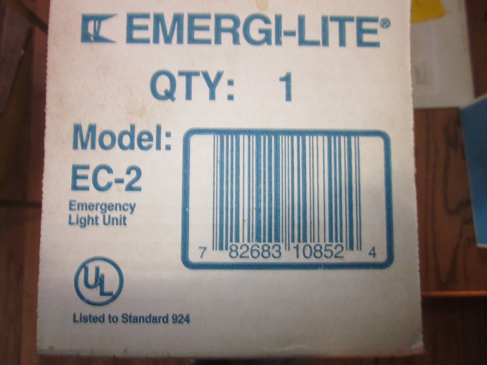 Emergi-lite Model EC-2 emergency light unit