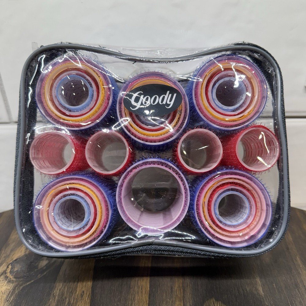 Goody So Finished Self-Holding Rollers 31 PCS NEW with Carry Case Multiple Sizes