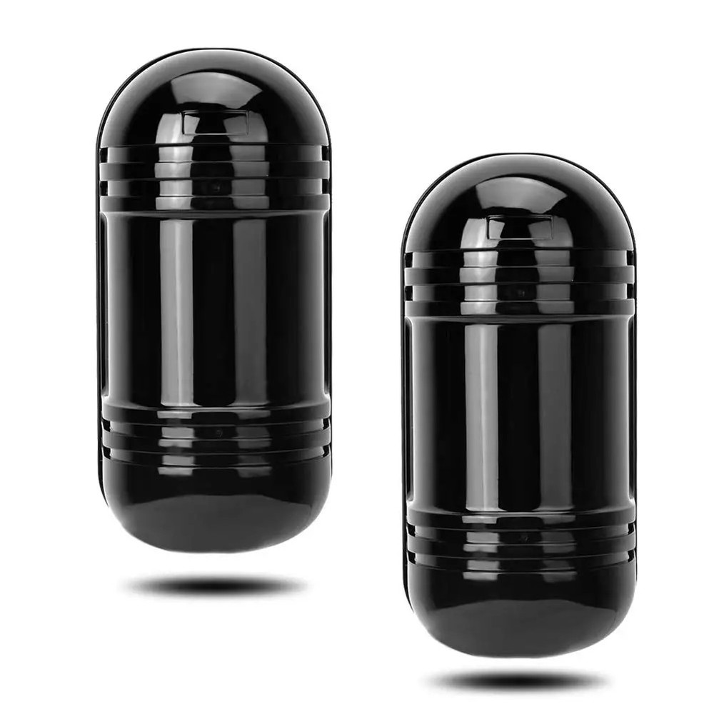 Invisible Beam Barrier Active Detection Digital Pulse Infrared Sensor 100m Alarm